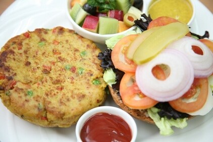 Rajma Veggie Burger Rajma Veggie Burger