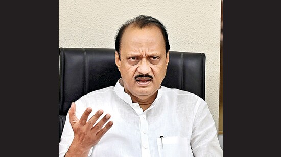 Pawar (in pic) was speaking to reporters after attending the review meeting of NCP workers and functionaries. (HT PHOTO)