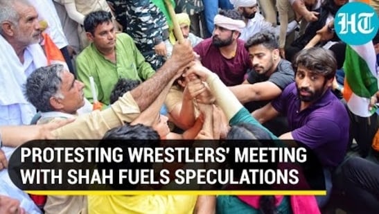 Wrestlers' protest over? Speculations after Sakshi Malik 'rejoins' duty, meeting with Amit Shah
