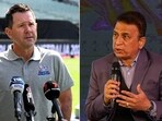 Ricky Ponting; Sunil Gavaskar Ricky Ponting; Sunil Gavaskar