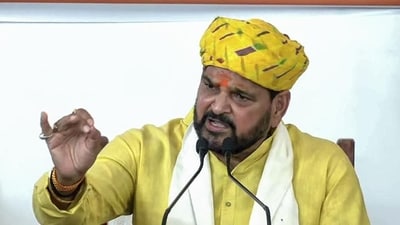 Bharatiya Janata Party (BJP) Member of Parliament Brij Bhushan Sharan Singh. (ANI)