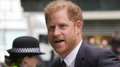 Prince Harry arrives at the High Court in London, Tuesday, June 6, 2023. Prince Harry is due at a London court to testify against a tabloid publisher he accuses of phone hacking and other unlawful snooping. Harry alleges that journalists at the Daily Mirror and its sister papers used unlawful techniques on an "industrial scale" to get scoops. Publisher Mirror Group Newspapers is contesting the claims. (AP) Prince Harry arrives at the High Court in London, Tuesday, June 6, 2023. Prince Harry is due at a London court to testify against a tabloid publisher he accuses of phone hacking and other unlawful snooping. Harry alleges that journalists at the Daily Mirror and its sister papers used unlawful techniques on an "industrial scale" to get scoops. Publisher Mirror Group Newspapers is contesting the claims. (AP)