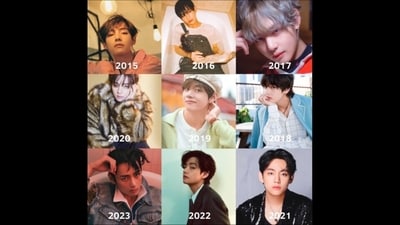 BTS V aka Kim Taehyung's fashion evolution from debut era to present style (Photo by Twitter/thvlatam) BTS V aka Kim Taehyung's fashion evolution from debut era to present style (Photo by Twitter/thvlatam)