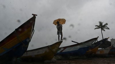 Forecasting monsoon onset is one of the most challenging aspects of IMD’s work. (AFP)
