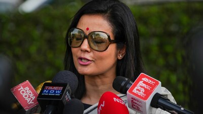 TMC MP Mahua Moitra speaks to the media. (PTI file) TMC MP Mahua Moitra speaks to the media. (PTI file)