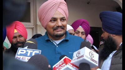 Sidhu Moose Wala in a picture dated March 5, 2020 (Sameer Sehgal/HT Archive) Sidhu Moose Wala in a picture dated March 5, 2020 (Sameer Sehgal/HT Archive)