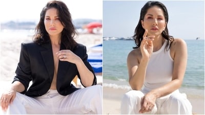 Sunny Leone poses for a photoshoot on the beach. (Instagram) Sunny Leone poses for a photoshoot on the beach. (Instagram)