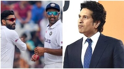 Sachin Tendulkar gives green signal to Ashwin-Jadeja combo in India's playing XI for WTC final Sachin Tendulkar gives green signal to Ashwin-Jadeja combo in India's playing XI for WTC final