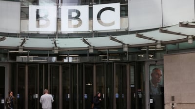 The New Delhi office of the British Broadcasting Corporation (BBC) was "surveyed" by the IT department earlier this year. (Reuters)