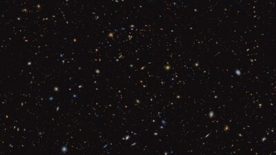 More than 45,000 galaxies captured by Jamess Webb Space Telescope. (Facebook/@NASA's James Webb Space Telescope)