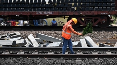 Passenger and freight trains were running again on June 5 at the site of India's deadliest train disaster in decades, which officials said was caused by failures linked to signal systems. (AFP) Passenger and freight trains were running again on June 5 at the site of India's deadliest train disaster in decades, which officials said was caused by failures linked to signal systems. (AFP)