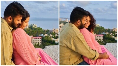 Swara Bhasker showed her baby bump in announcement pics. Swara Bhasker showed her baby bump in announcement pics.