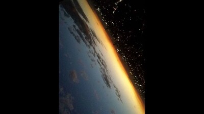 Viral Optical Illusion: What do you see first? Pic of Earth taken from space or something else? (Twitter/@Rainmaker1973) Viral Optical Illusion: What do you see first? Pic of Earth taken from space or something else? (Twitter/@Rainmaker1973)