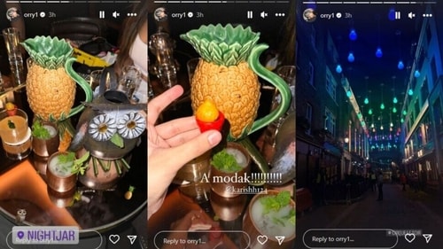 Orhan shared glimpses of his evening. Orhan shared glimpses of his evening.