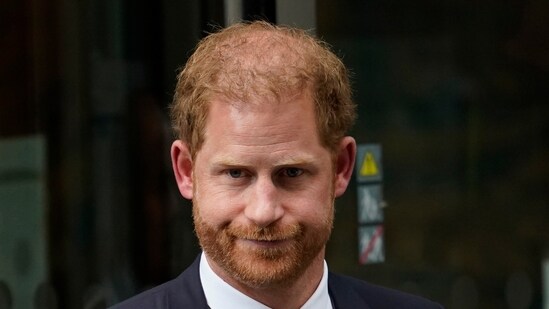 Prince Harry leaves the High Court after giving evidence in London, Tuesday, June 6, 2023. Prince Harry has given evidence from the witness box and has sworn to tell the truth in testimony against a tabloid publisher he accuses of phone hacking and other unlawful snooping. He alleges that journalists at the Daily Mirror and its sister papers used unlawful techniques on an "industrial scale" to get scoops. Publisher Mirror Group Newspapers is contesting the claims. (AP)