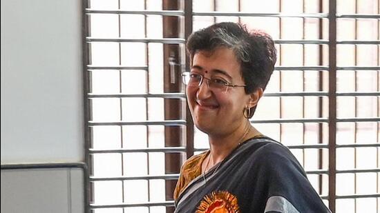 Education minister of Delhi, Atishi, said that the government would investigate the issue raised. (Sanchit Khanna/HT Photo)