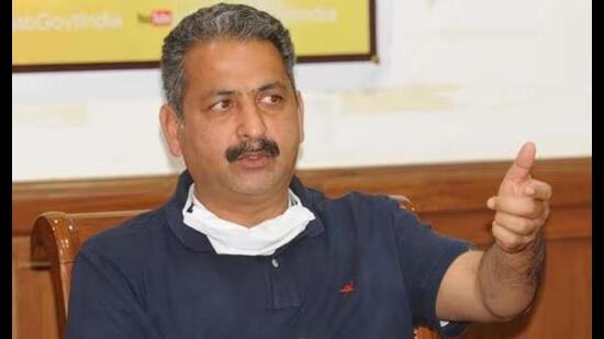 The Punjab vigilance bureau (VB) on Tuesday raided the ancestral house and a three-story commercial building of former Congress minister Vijay Inder Singla at Patiala in connection with the disproportionate assets probe .