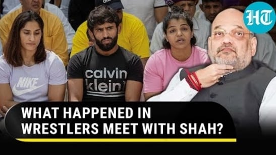 'Told Not To Reveal But...': Wrestlers after meeting Amit Shah amid speculations | Watch