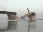 Aguani Ghat-Sultanganj bridge, being built at the cost of  <span class='webrupee'>₹</span>1,760 crore collapsed on June 4