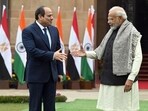 Prime Minister Narendra Modi with Egyptian President Abdel Fattah El-Sisi before the start of their meeting in New Delhi on January. (HT File Photo) Prime Minister Narendra Modi with Egyptian President Abdel Fattah El-Sisi before the start of their meeting in New Delhi on January. (HT File Photo)