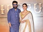 Prabhas and Kriti Sanon will feature in Adipurush, helmed by Om Raut. Prabhas and Kriti Sanon will feature in Adipurush, helmed by Om Raut.