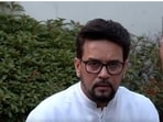 Union minister Anurag Thakur.