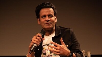 Manoj Bajpayee at an event. (Courtesy G5A) Manoj Bajpayee at an event. (Courtesy G5A)