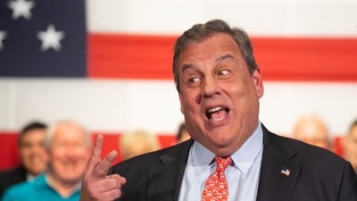 Chris Christie, former governor of New Jersey, speaks during a town hall event at Saint Anselm College in Manchester, New Hampshire, US, on Tuesday, June 6, 2023. Christie�became the latest Republican to enter the 2024 presidential campaign, adding an ally-turned-critic of�Donald Trump�to an already crowded primary contest. Photographer: Aristide Economopoulos/Bloomberg (Bloomberg) Chris Christie, former governor of New Jersey, speaks during a town hall event at Saint Anselm College in Manchester, New Hampshire, US, on Tuesday, June 6, 2023. Christie�became the latest Republican to enter the 2024 presidential campaign, adding an ally-turned-critic of�Donald Trump�to an already crowded primary contest. Photographer: Aristide Economopoulos/Bloomberg (Bloomberg)