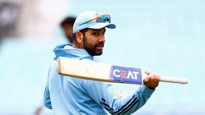 Rohit Sharma during practice session (Action Images via Reuters)