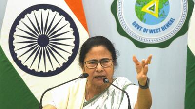 Chief minister Mamata Banerjee accused the Bharatiya Janata Party (BJP)-led Centre of trying to divert attention from the recent train accident in Odisha) (PTI) Chief minister Mamata Banerjee accused the Bharatiya Janata Party (BJP)-led Centre of trying to divert attention from the recent train accident in Odisha) (PTI)