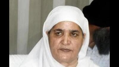 Former president of the Shiromani Gurdwara Parbandhak Committee (SGPC) Jagir Kaur (File photo) Former president of the Shiromani Gurdwara Parbandhak Committee (SGPC) Jagir Kaur (File photo)