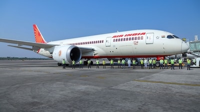 An undated file photo of Air India aircraft. (PTI) An undated file photo of Air India aircraft. (PTI)