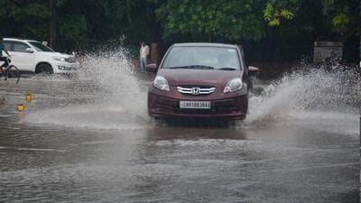 Panchkula will set up a rapid task force to check water logging in the city during monsoons. (HT File)