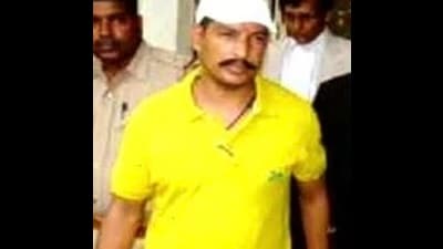 Sanjeev Jeeva was shot inside Lucknow court on Wednesday. (HT Photo) Sanjeev Jeeva was shot inside Lucknow court on Wednesday. (HT Photo)