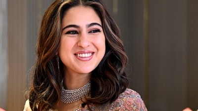 Sara Ali Khan responded to a question about whether she would want to marry a cricketer.  (Photo by Samir Jana/ Hindustan Times) (Hindustan Times)