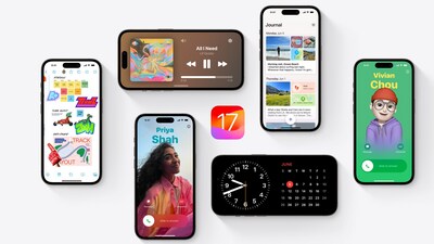 Apple announced iOS 17 at WWDC 2023 event. (Apple) Apple announced iOS 17 at WWDC 2023 event. (Apple)