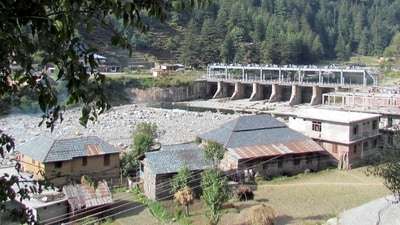 Shanan hydro project at Jogindernagar in Mandi district. (HT file photo) Shanan hydro project at Jogindernagar in Mandi district. (HT file photo)