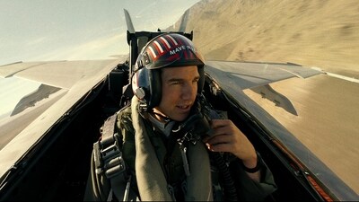 Tom Cruise in a still from Top Gun: Maverick. Tom Cruise in a still from Top Gun: Maverick.
