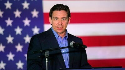 FILE - Republican presidential candidate, Florida Gov. Ron DeSantis, speaks during a campaign event, June 2, 2023, in Lexington, S.C. A federal judge temporarily blocked portions of a new Florida law that bans transgender minors from receiving puberty blockers, ruling Tuesday, June 6, that the state has no rational basis for denying patients treatment. (AP Photo/Artie Walker Jr., File) (AP)