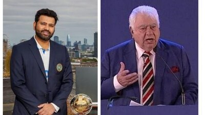 Rohit Sharma and Farokh Engineer Rohit Sharma and Farokh Engineer