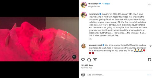 Shannen Doherty has posted a heartbreaking cancer update on social media Shannen Doherty has posted a heartbreaking cancer update on social media