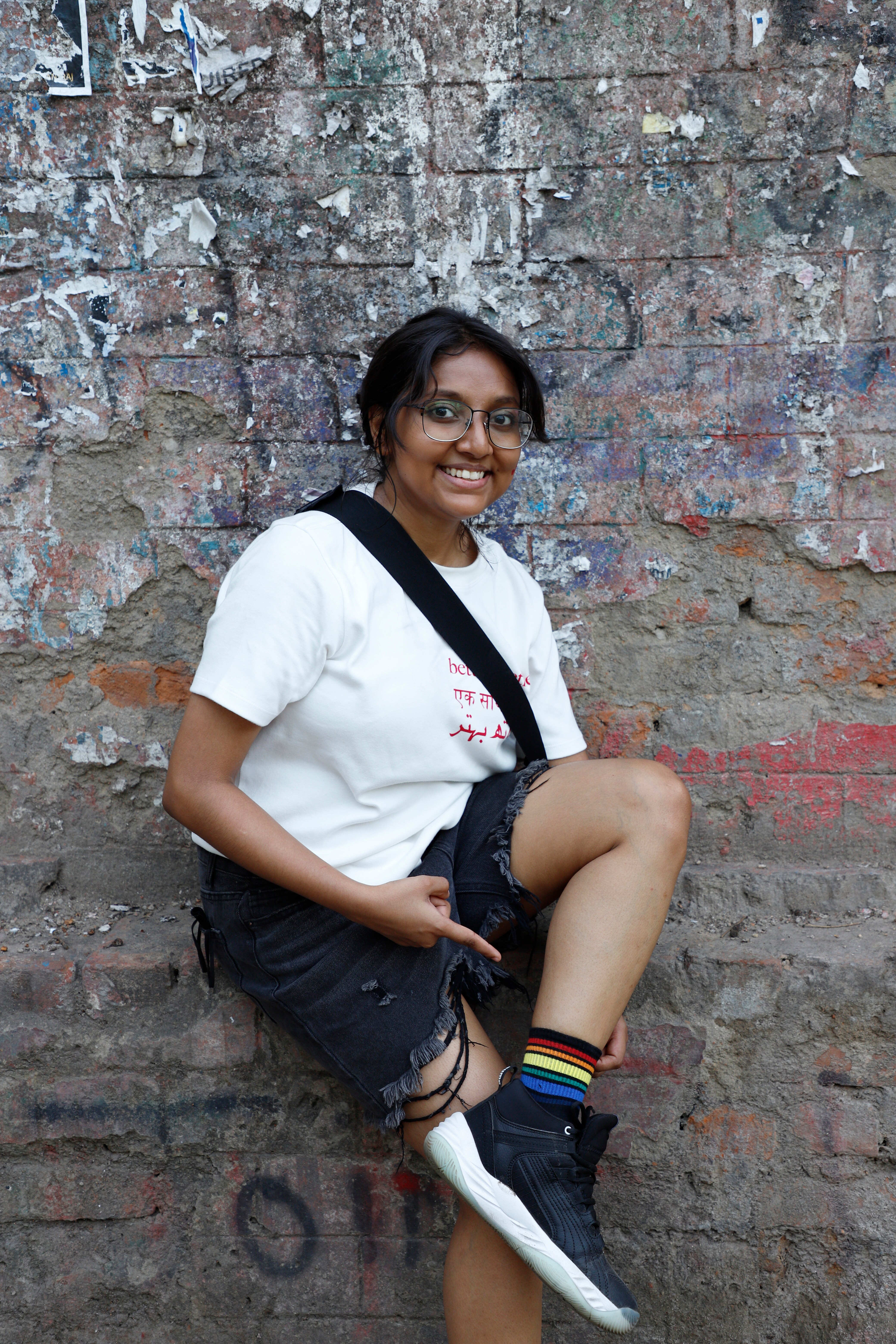 Aranya, a final-year student of Ramjas College. Aranya, a final-year student of Ramjas College.