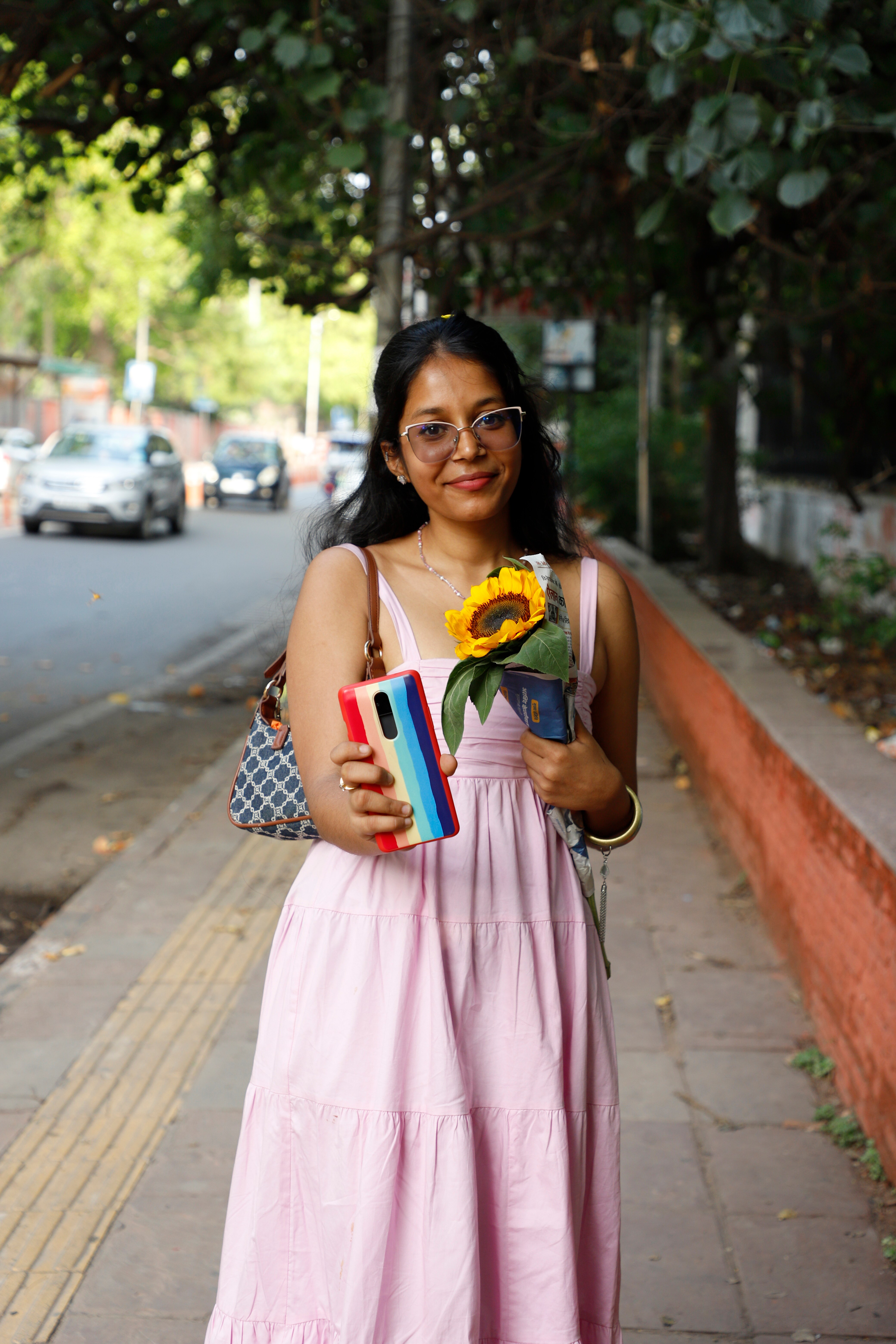 Varnika Gupta, a second-year student of Hindu College. Varnika Gupta, a second-year student of Hindu College.