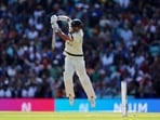 Australia's Travis Head in action.