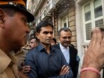 Sameer Wankhede outside Bombay High Court, in Mumbai. Sameer Wankhede outside Bombay High Court, in Mumbai.