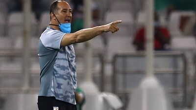 India men's football team coach Igor Stimac. (Reuters)