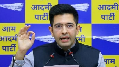 Senior AAP leader and Rajya Sabha Member Raghav Chadha (HT Photo) Senior AAP leader and Rajya Sabha Member Raghav Chadha (HT Photo)