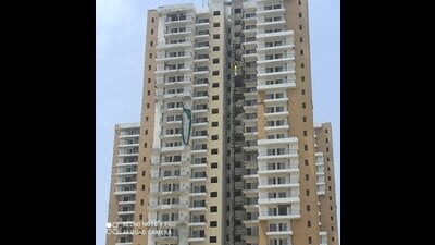 A building of Silicon City in Sector 76, Noida, which will be undergoing a structural audit. (HT Photo) A building of Silicon City in Sector 76, Noida, which will be undergoing a structural audit. (HT Photo)