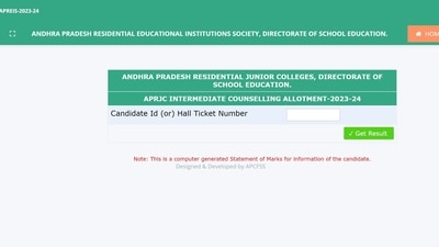 APRJC CET 2023 results out at aprs.apcfss.in APRJC CET 2023 results out at aprs.apcfss.in