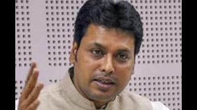 BJP in-charge for Haryana Biplab Kumar Deb (File photo)